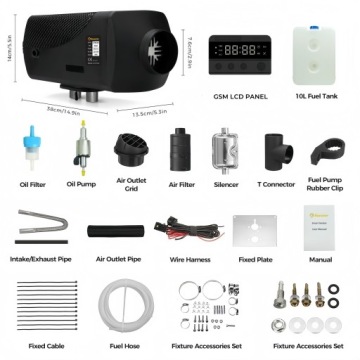 ПАРКОВОЧНЫЙ ОБОГРЕВАТЕЛЬ GSM LTE-4/5G 8KW 12/24V WEBASTO АВТОМАТИЧЕСКОЕ ВКЛЮЧЕНИЕ/ВЫКЛЮЧЕНИЕ