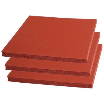 ПРЕСС-МАТ НАГРЕВАТЕЛЬНЫЕ ПОДУШКИ КРАСНЫЕ РЕЗИНОВЫЕ ПОДУШКИ, УСТОЙЧИВЫЕ К ВЫСОКОЙ ТЕМПЕРАТУРЕ 3 ШТ.