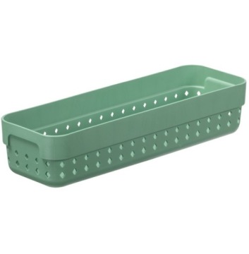 KOSZYK KOSZ DO PRZECHOWYWANIA ORGANIZER SEOUL ZIELONY 23,8x7,8x5CM
