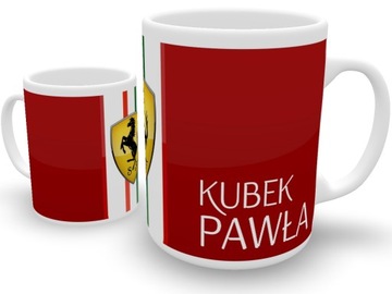 KUBEK FERRARI + IMIĘ PREZENT