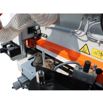 Компактный кромкооблицовочный станок с введением. фрезерование 7c.дисплей. ЕВА КЗМ 6 ТФ ПРЕМИУМ