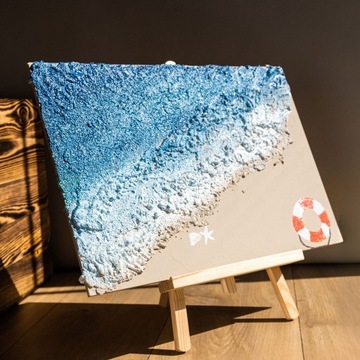 Гладкая структурная паста белого цвета для создания 3D структур и эффектов, 1кг.