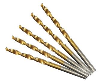 Wiertła Do Metalu TYTANOWE NWKa 3.5 Komplet 5szt