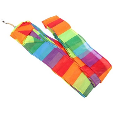 ZEWNĘTRZNY WINDSock KITE TAŚMA TĘCZOWA