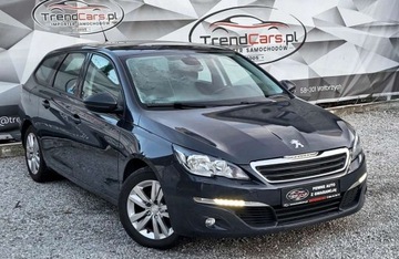 Peugeot 308 II SW 1.2 PureTech 110KM 2017 Peugeot 308 1.2 110 KM Navi bezwypadkowy serwi...