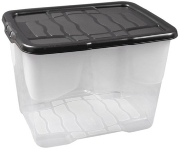 ORGANIZER POJEMNIK PLASTIKOWY Z POKRYWĄ 24L ECO