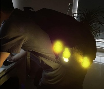 Светоотражающий магнитный зажим Светоотражающий велосипедный магнит