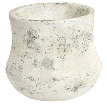 DONICZKA DONICA OSŁONKA BETONOWA KREMOWA OKRĄGŁA S