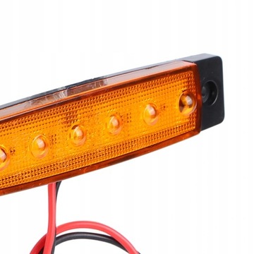 Боковой габаритный фонарь для грузовика 10 см.