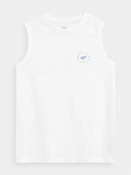 КОМПЛЕКТ 2 ФУТБОЛКИ ДЛЯ МАЛЬЧИКОВ, ТОП БЕЗ РУКАВОВ 4F