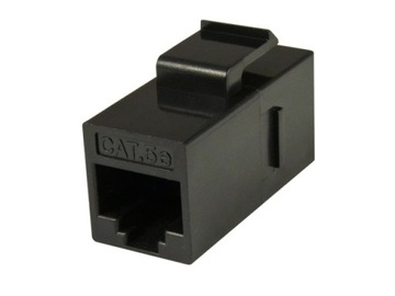 Gniazdo Keyston RJ45 cat 5e UTP beczka wąska