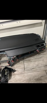 BMW 7 F01 F02 LCI FACELIFT DESKA ROZDĚLOVAČE KONZOLA PÁSY HEAD UP