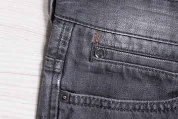 HUGO BOSS ORANGE SPODNIE JEANSY 34/32