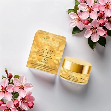 BIELENDA GOLDEN PLACENTA KOLAGENOWY KREM DO TWARZY 70+ 50ML