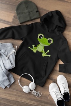 ДЕТСКАЯ ЗЕЛЕНАЯ СВИТШОТА FROG ДЛЯ ДЕТЕЙ FROG