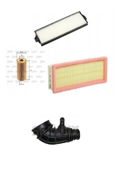 SAAB 93 9-3 2.2 TID TRUBKA NASÁVÁNÍ FILTRY OLEJE VZDUCHU KABINY