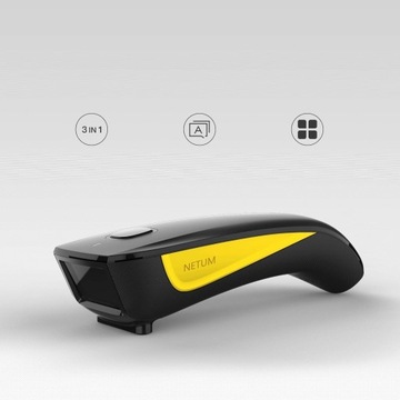 СКАНЕР QR ШТРИХ-КОДА СЧИТЫВАТЕЛЬ NETUM МИНИСКАНЕР 1D 2D USB Bluetooth