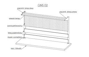 Верстак с расширением инструмента для гаража