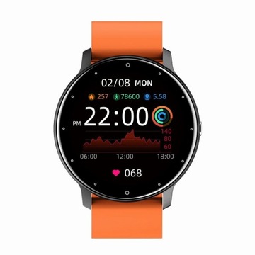 Zegarek SMARTWATCH SMS KROKI PULS POLSKIE MENU