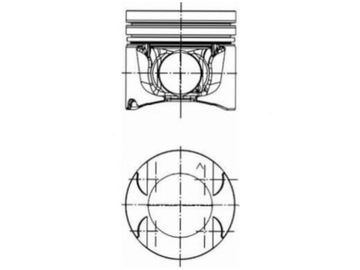 KOLBENSCHMIDT 40262600 PÍST