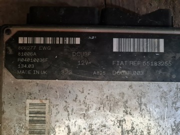 DOBLO 1 I 1.9D JEDNOTKA ŘÍZENÍ MOTORU 55183255