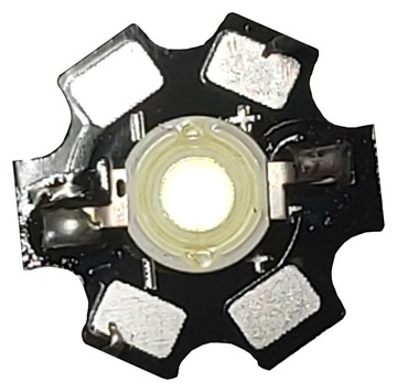Dioda POWER LED 1W EPISTAR 4500K na PCB