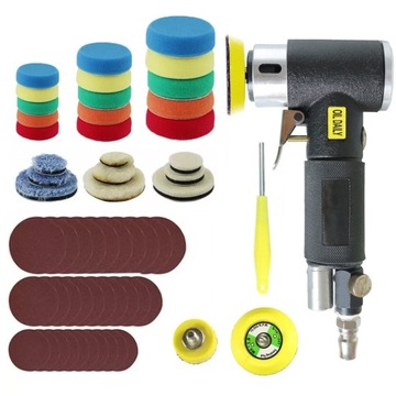 Губки для полировки пневматические шерсть мех 25мм 50мм 75мм 62шт