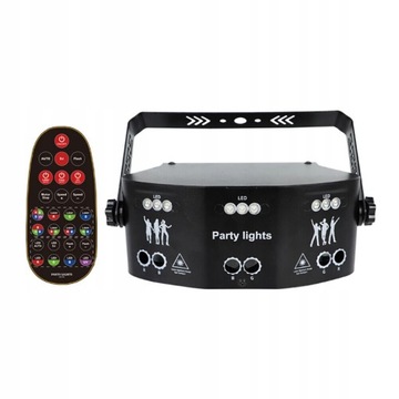 ДИСКО-ЛАЗЕРНЫЙ ПРОЕКТОР ДЛЯ ВЕЧЕРИНКИ RGB LED15 EYE