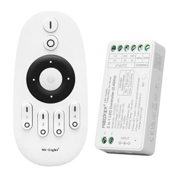 Sterownik do taśm LED Mono lub Multiwhite zestaw MiBoxer FUT0735-1 1-strefa