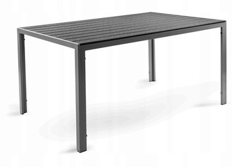 КОМПЛЕКТ САДОВОЙ МЕБЕЛИ POLA, СТОЛ, СТУЛЬЯ, АЛЮМИНИЙ