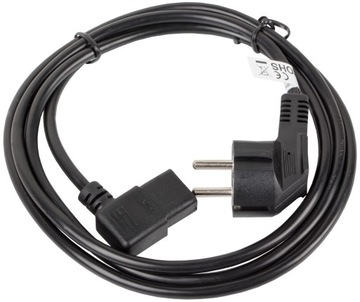 Сетевой кабель Компьютерный кабель 1,8 м ANGLE VDE C13 10A ANGLE вилки
