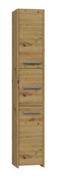 SZAFKA ŁAZIENKOWA REGAŁ SŁUPEK 30CM DĄB ARTISAN