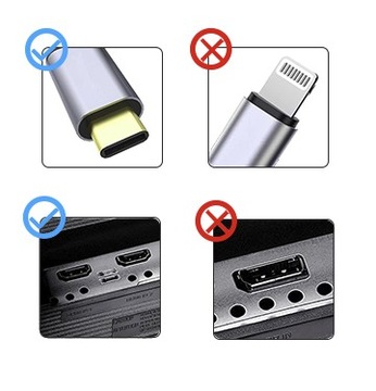 Адаптер USB-C HDMI 4K 60 Гц Thunderbolt 3 2 м