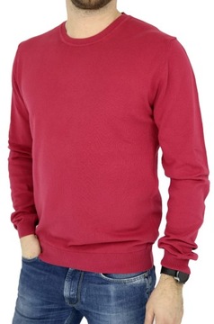 GUESS MARCIANO sweter męski czerwony SWGSM02 XL