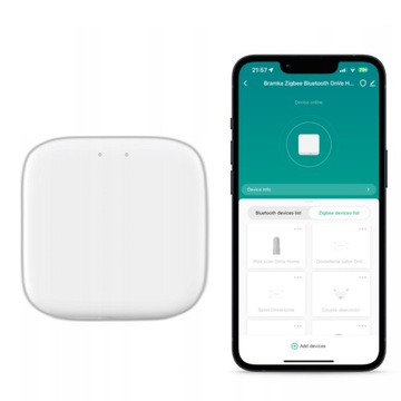 Mini Bezprzewodowa Multi Centrala Bramka BLUETOOTH ZIGBEE 3.0 TUYA