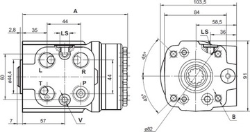 WZMACNIANY ORBITROL OSPC 315 ON URSUS BIZON