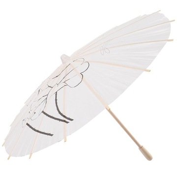 DIY papierowy parasol Graffiti malowanie rękodzieła