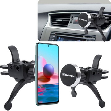 UNIWERSALNY UCHWYT DO SAMOCHODU NA TELEFON DO KRATKI MOCNY MAGNES SOLIDNY