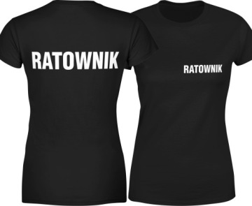 KOSZULKA RATOWNIK STRÓJ RATOWNIKA DAMSKA ROZMIAR S BLUZKA TSHIRT DAMSKI