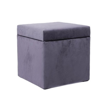 Pufa Pojemnik Kufer Siedzisko Schowek 40x40x40 FIESTA Wrzosowa