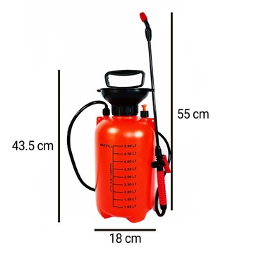 РУЧНОЙ САДОВЫЙ ОПРЫСКИВАТЕЛЬ 5 Л КОПЬЕ