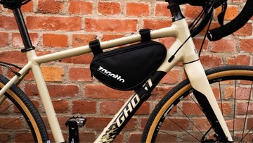 Сумка для велосипеда, черная сумка для велосипеда, сумка для велосипеда на раму 2л ZAGATTO