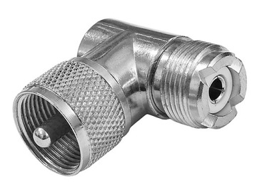 Adapter RF kątowy UHF/UC1/wt-UHF/UC1/gn HQ 50Ohm