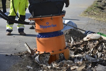 Корчевательная дробилка для пней Dipperfox