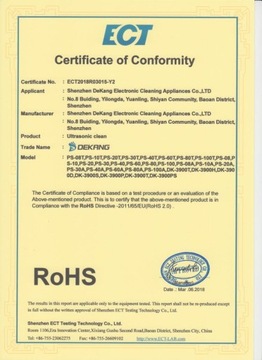 Ультразвуковой очиститель VEVOR 3л 220В 40кГц с корзиной