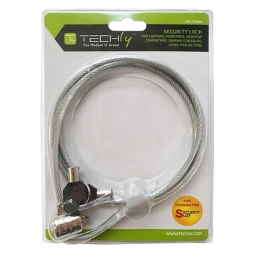 Кабель безопасности с ключом 1,4 м для ноутбука