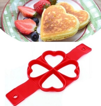 Forma silikonowa do pancake'ów naleśników jajek omletów Foremka do smażenia