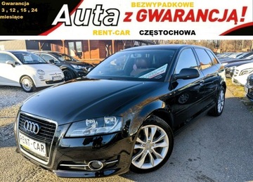 Audi A3 8P Hatchback 3d 1.4 TFSI 125KM 2012 Audi A3 Sportback 1.4i OPŁACONY Bezwypadkowy