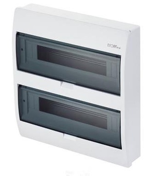 ELEGANT ROZDZIELNIA PLASTIKOWA NT 36M 2X 18M N+PE IP40 IK05 420X410X98