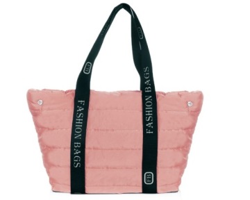 DAMSKA TOREBKA PIKOWANA WOREK SOLOME JASNO RÓŻOWA